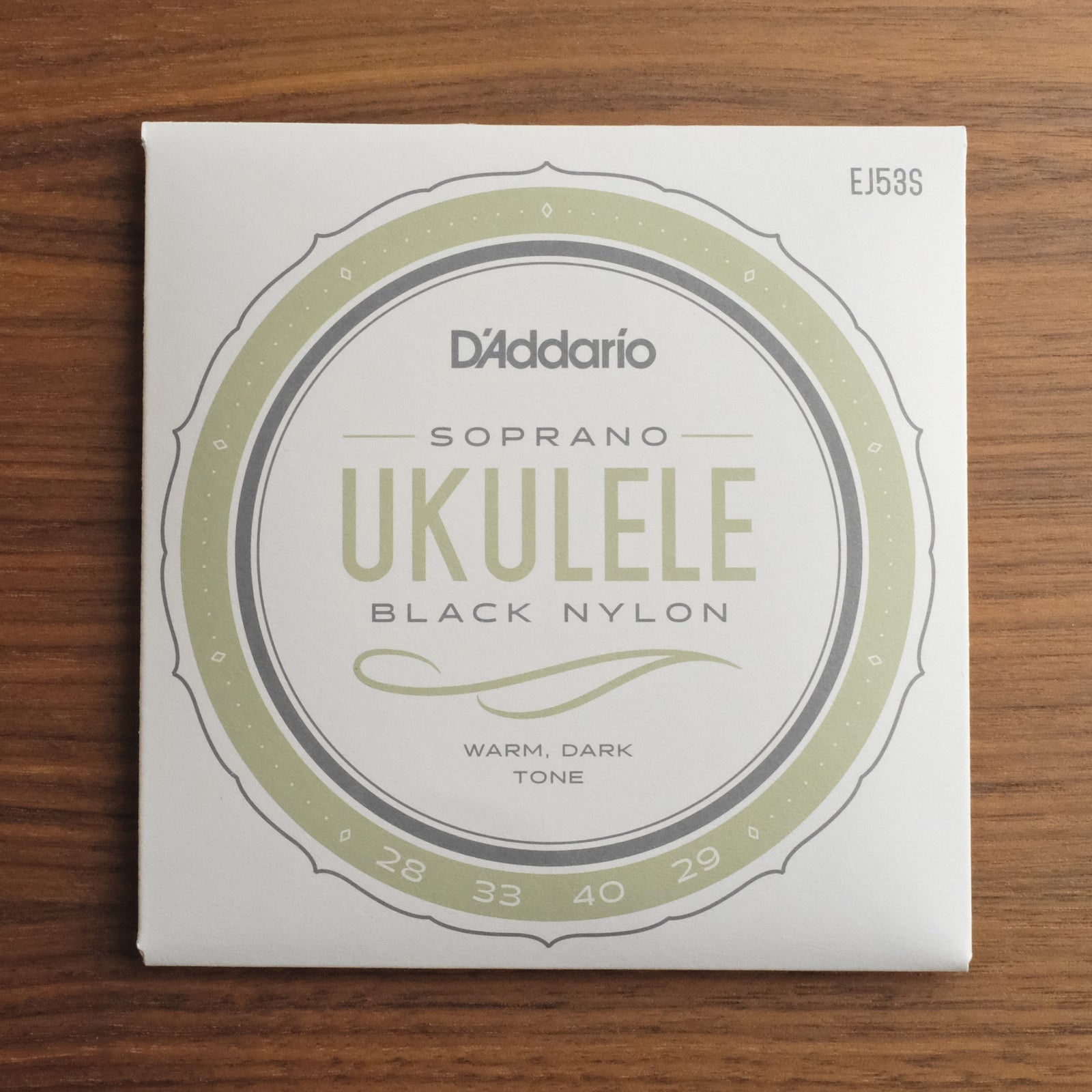 D'Addario Soprano Black Nylon Strings